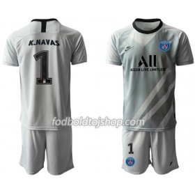 Paris Saint-Germain Målmands Fodboldsæt K NAVAS 1 Børn I 2019-20 S/S (+ Korte bukser)